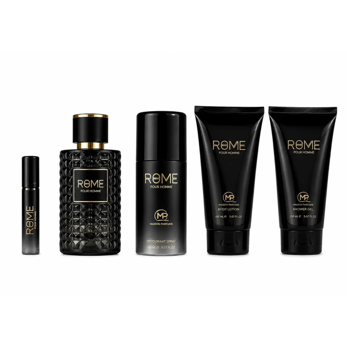 Bharara Rome Pour Homme 100 ml+15 ml+150 ml DEO +150 ml B/L+150 ml S/G Hombre