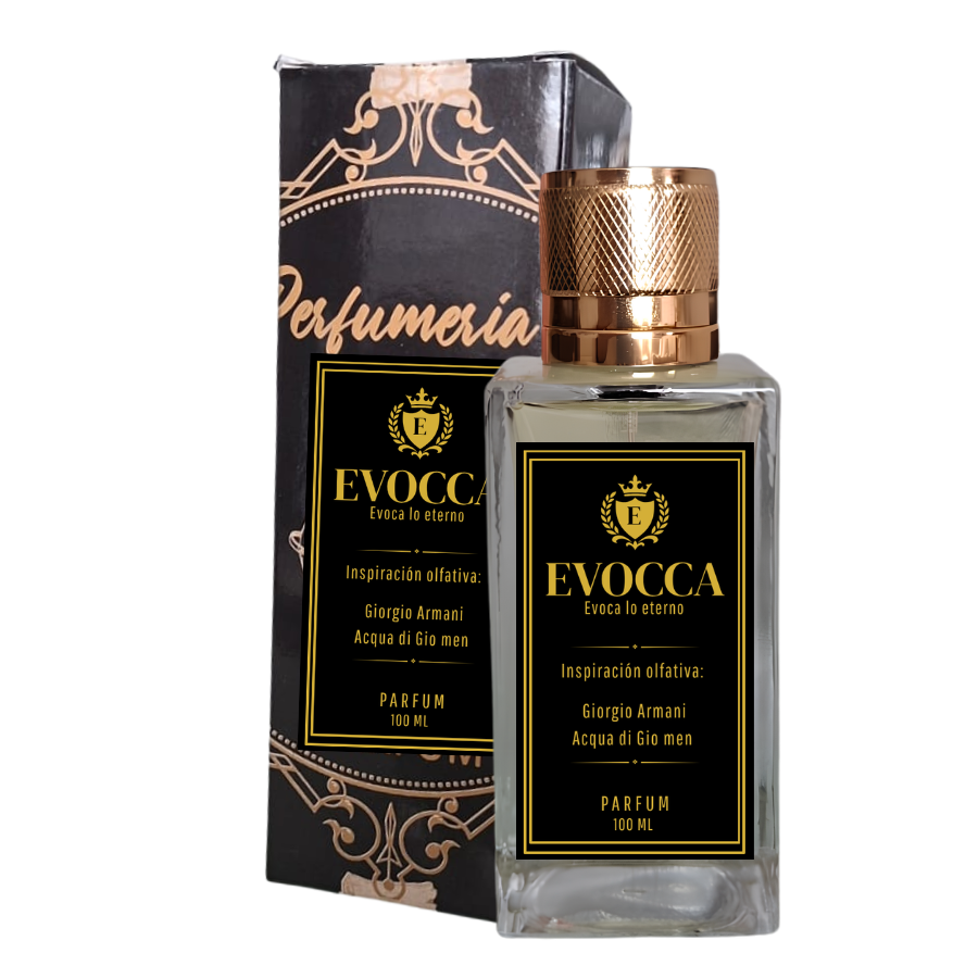 Evocca Acqua Bianca Parfum 100ml Hombre (M39 Armani Acqua di Gio men)