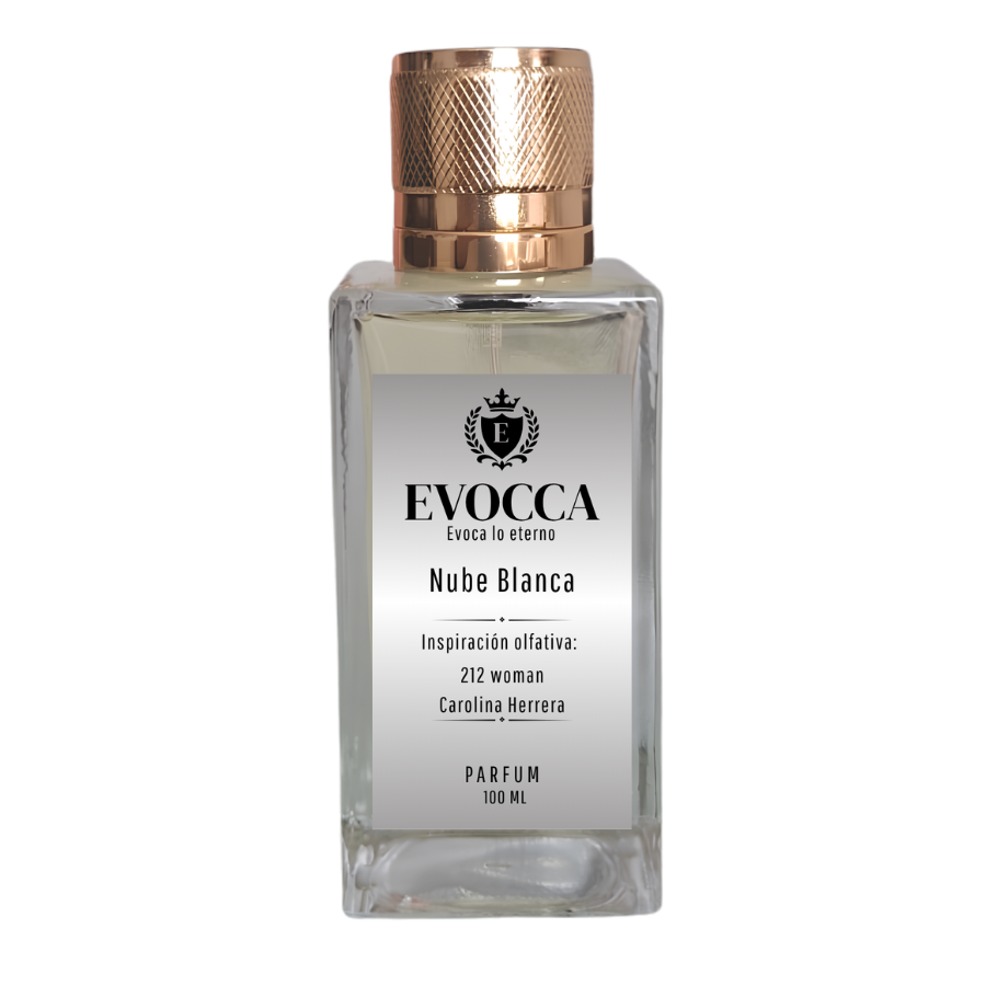 Evocca Nube Blanca Parfum 100ml Mujer (F11 Carolina Herrera 212 mujer)