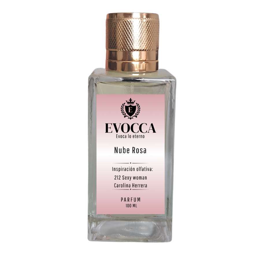 Evocca Nube Rosa Parfum 100ml Mujer (F17 Carolina Herrera 212 sexy mujer)