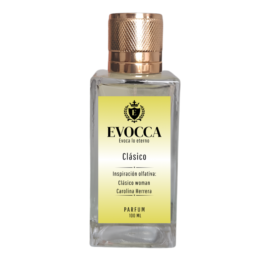 Evocca Clásico Parfum 100ml Mujer (F49 Carolina Herrera clasico mujer)
