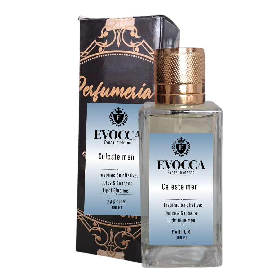 Evocca Celeste Men Parfum 100ml Hombre (M14 D&G Light Blue Men)
