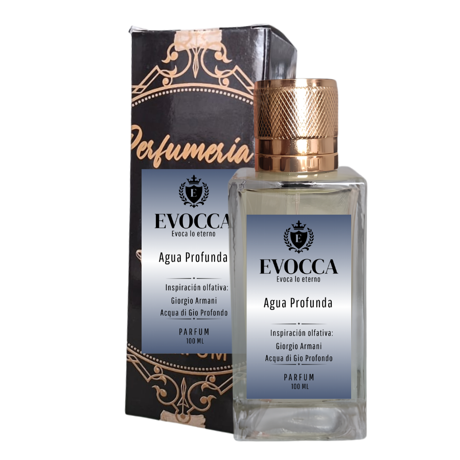 Evocca Agua Profunda Parfum 100ml Hombre (M91 Acqua di Gio Profondo men)