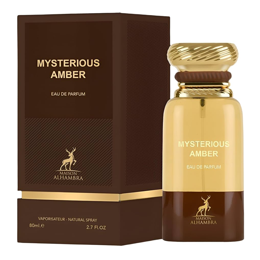 Maison Alhambra Mysterious Amber edp 80ml Hombre (Inspirado en Amber Absolute de Tom Ford)