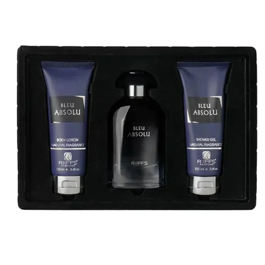 Riiffs Bleu Absolu Estuche edp 100ml + S/G 100ml + B/L 100ml Hombre