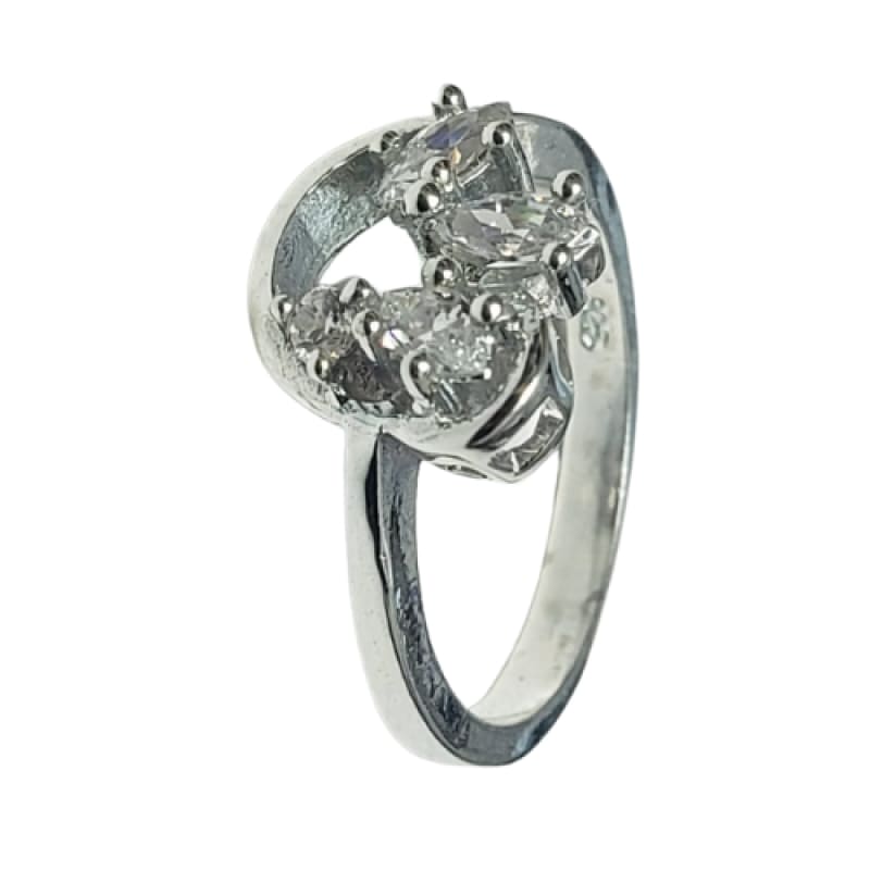 Anillo Jacqueline plata 925 - 7