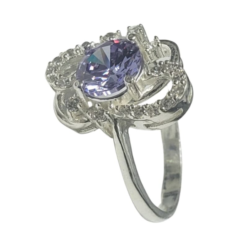 Anillo Suecia primavera real plata 925 - 9