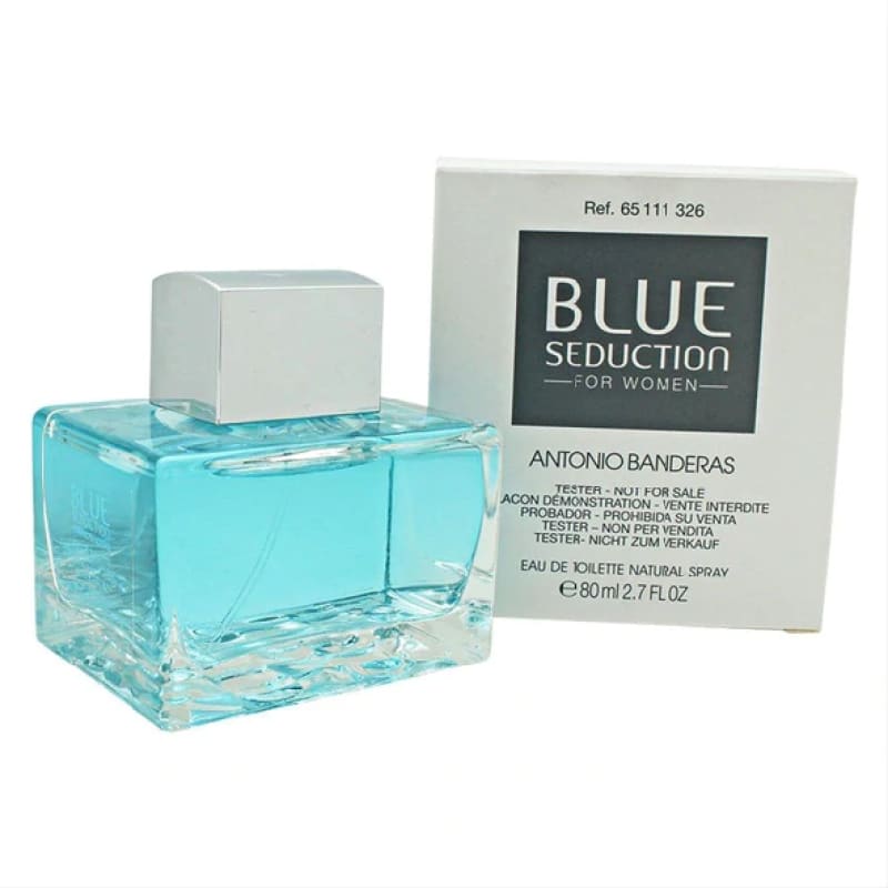 Antonio Banderas Blue Seduction edt 80ml Mujer TESTER - Perfumisimo