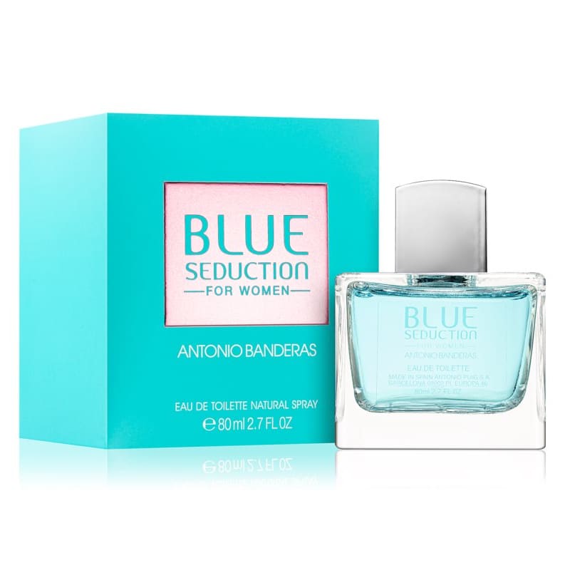 Antonio Banderas Blue Seduction edt 80ml Mujer - Perfumisimo