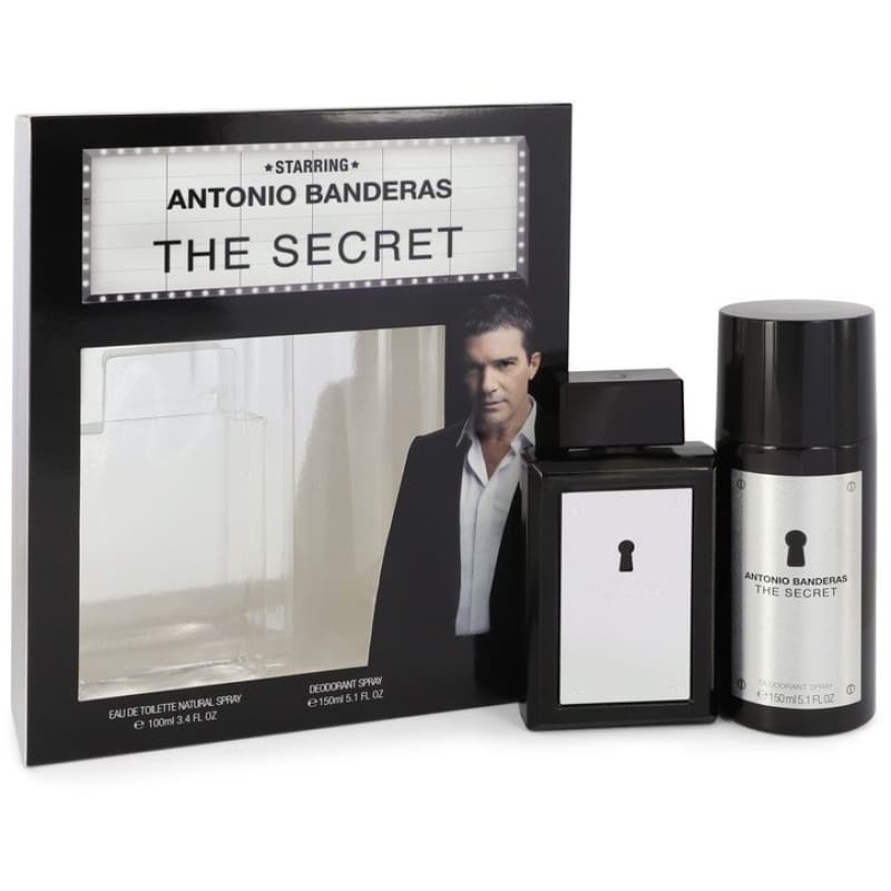 Antonio Banderas Estuche The Secret edt 100ml+150ml 24h Deo Hombre - Perfumisimo