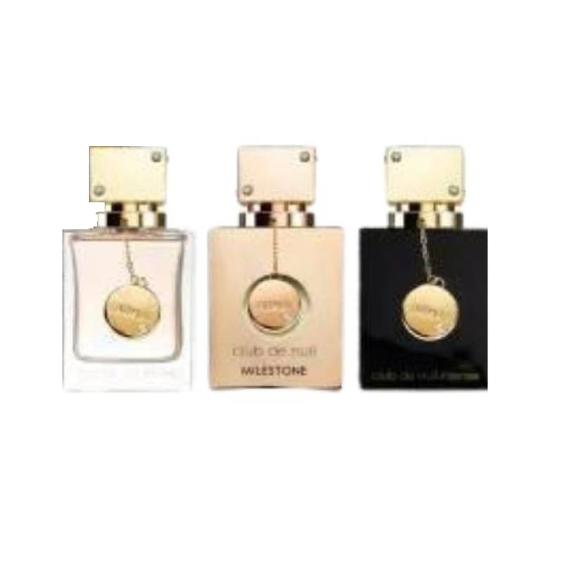 Armaf Estuche Club de Nuit edp 30ml x 3Pcs Club + Milestone + Intense UNISEX - Perfumisimo