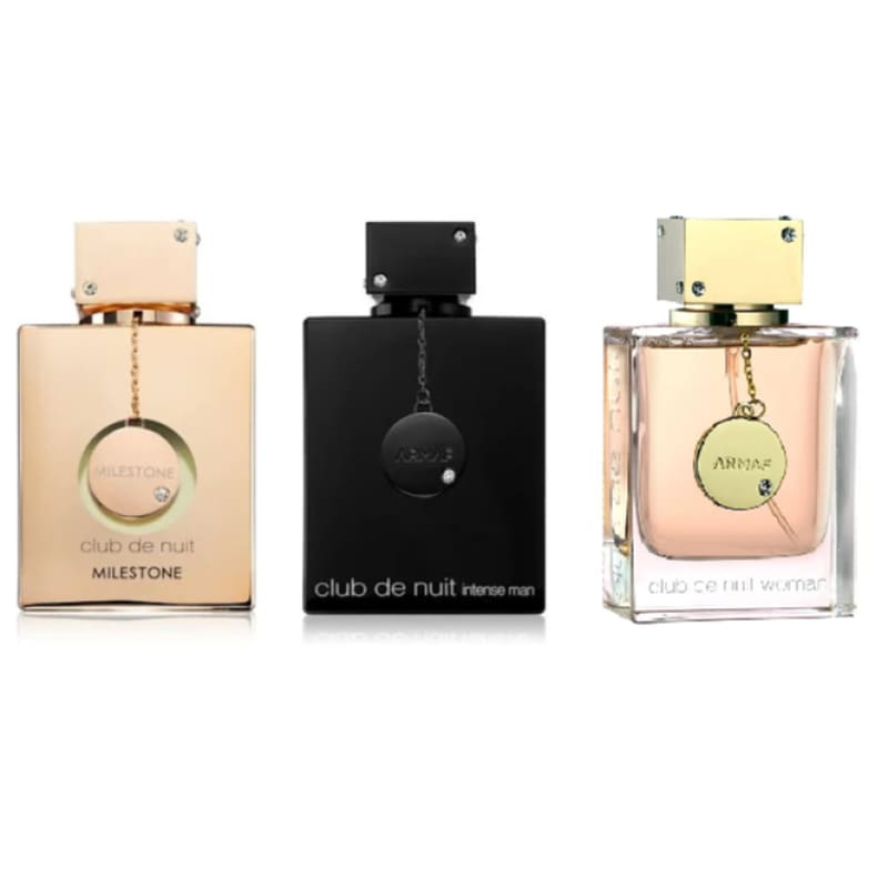 Armaf Estuche Club de Nuit edp 30ml x 3Pcs Club + Milestone + Intense UNISEX - Perfumisimo