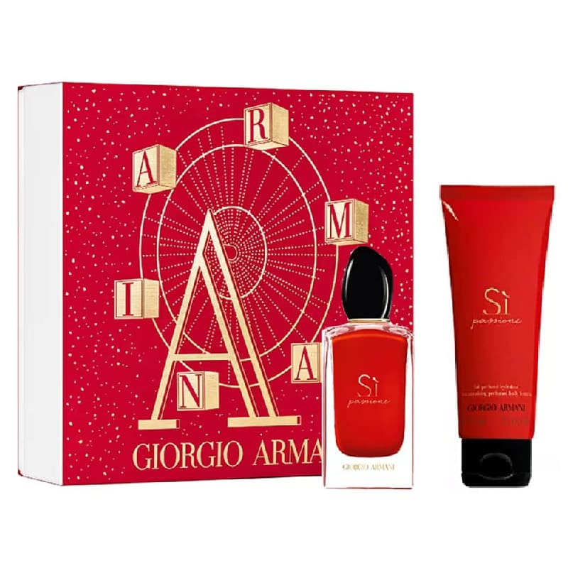 Armani Estuche Si Passione edp 30ml + 75ml BL Mujer - Perfumisimo