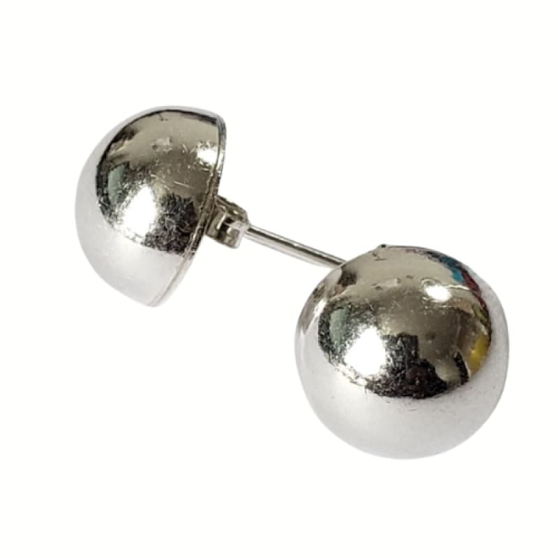 Aros media esfera plata 925 - Metalli - Default Title - Perfumisimo