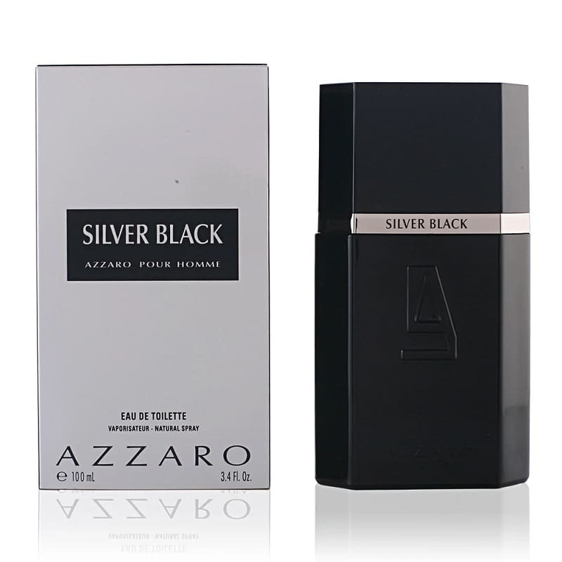 Azzaro Silver Black Pour Homme edt 100ml Hombre - Perfumisimo