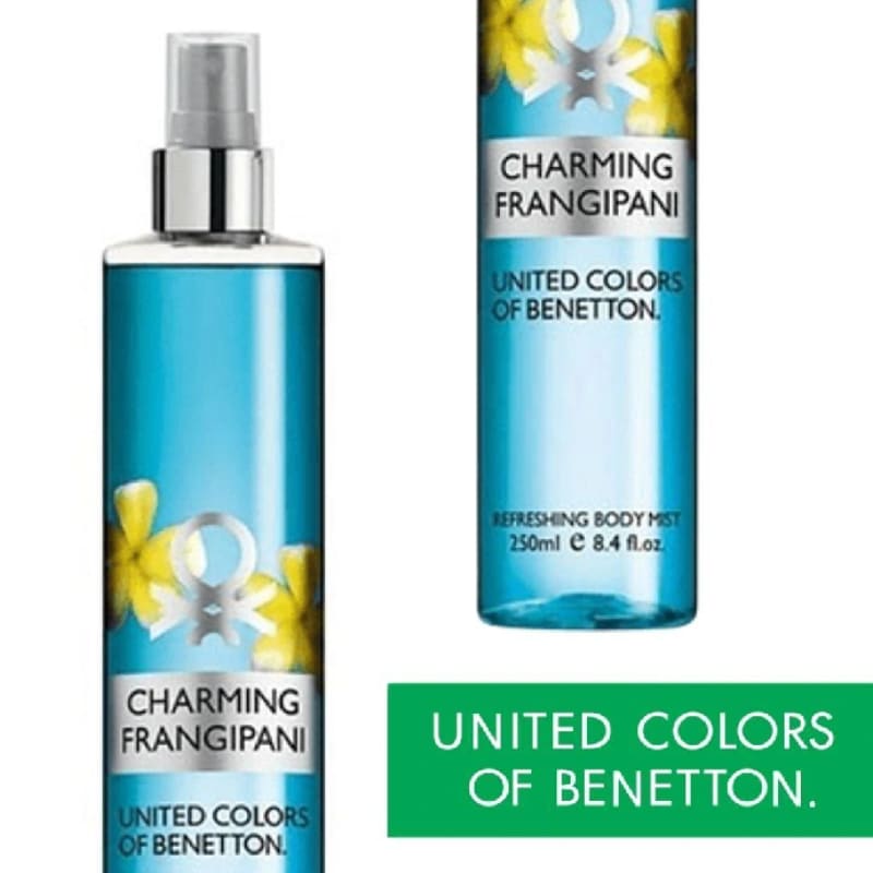 Benetton Charming Frangipani Body Mist 250ml Mujer - Perfumisimo