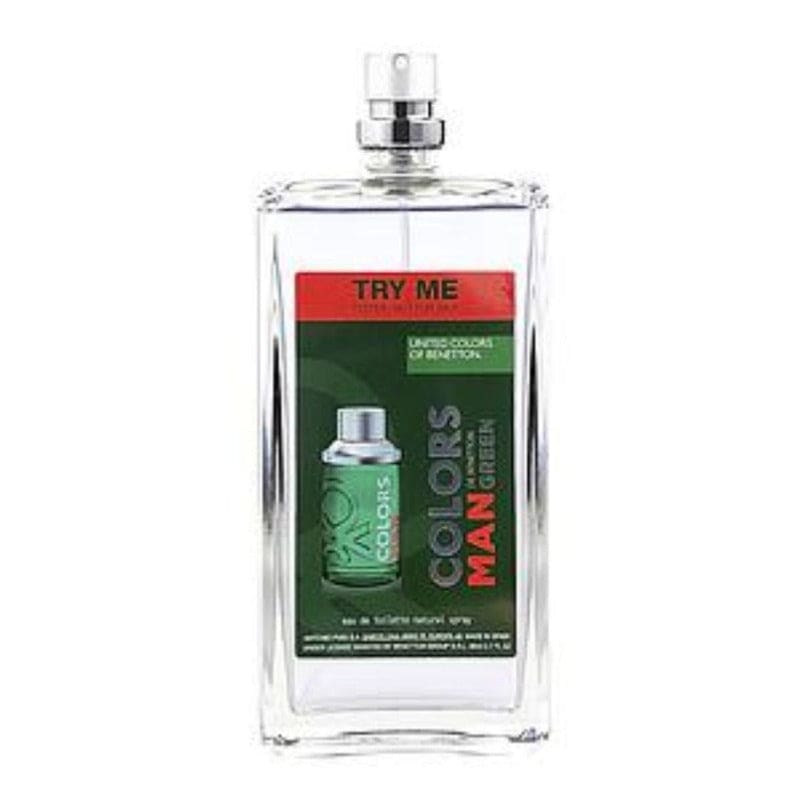Benetton colors green man deals