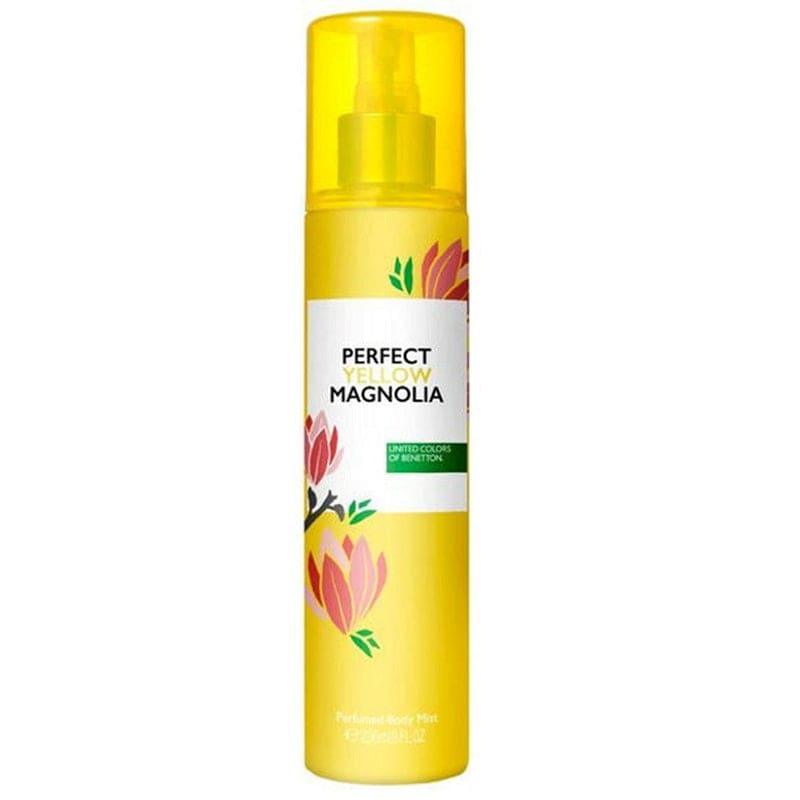 Benetton Perfect Yellow Magnolia Body Mist 236ml Mujer