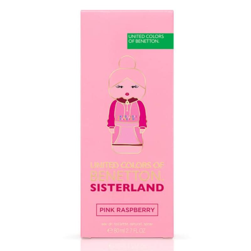 Benetton Sisterland Pink Raspberry edt 80ml Mujer - Perfumisimo