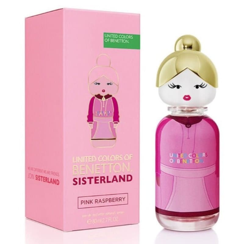 Benetton Sisterland Pink Raspberry edt 80ml Mujer - Perfumisimo