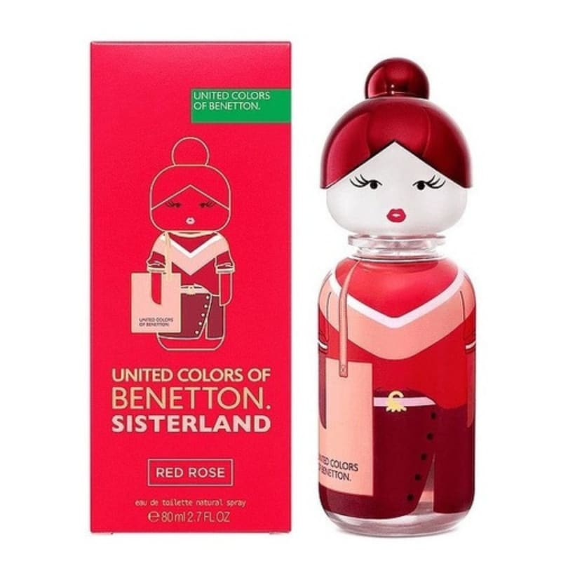 Benetton Sisterland Red Rose edt 80ml Mujer - Perfumisimo