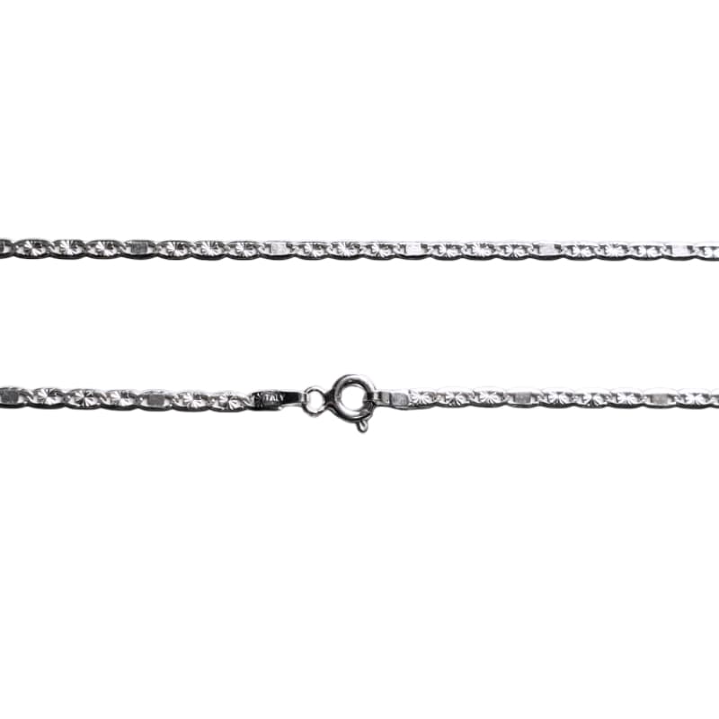 Cadena valentino diamantada 3 de 1 Plata Italiana 925 50cm - Metalli - Default Title - Perfumisimo
