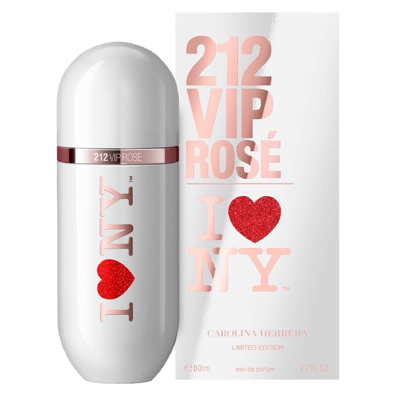 Carolina Hererra 212 Vip Rose I Love NY edp 80ml Mujer - Perfumisimo