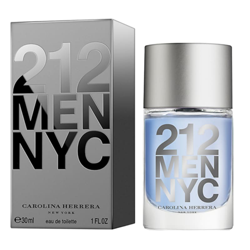 Carolina Herrera 212 Men edt 30ml Hombre - Perfumisimo