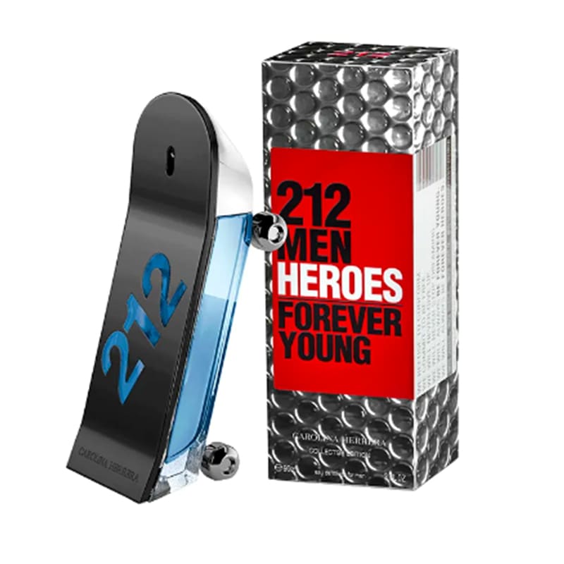 Carolina Herrera 212 Men Heroes Forever Young Collector Edition  edt 90ml Hombre