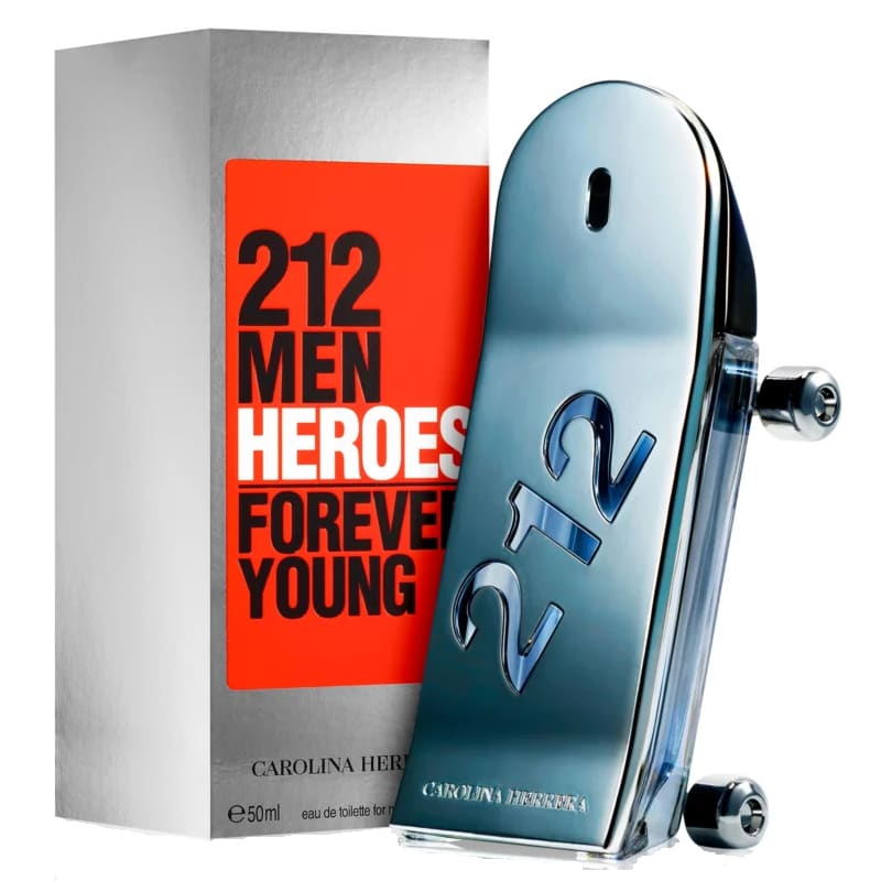 Carolina Herrera 212 Men Heroes Forever Young edt 50ml Hombre - Perfumisimo