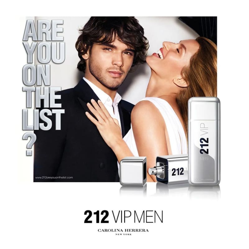 Carolina Herrera 212 Vip Men edt 100ml Hombre - Perfumisimo