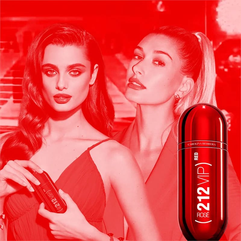 Carolina Herrera 212 Vip Rose Red edp 80ml Mujer - Carolina Herrera - Default Title - Perfumisimo