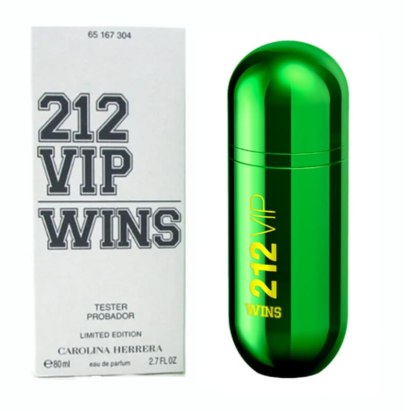 Carolina Herrera 212 Vip Wins Limited Edition edp 80ml Mujer TESTER - Perfumisimo