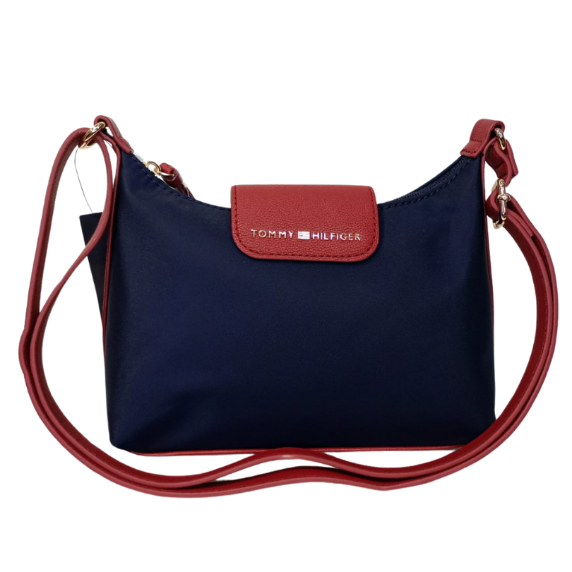 Bolso Tommy Rojo Coated Canvas Lsos De Mano Para Mujer Lacoste De