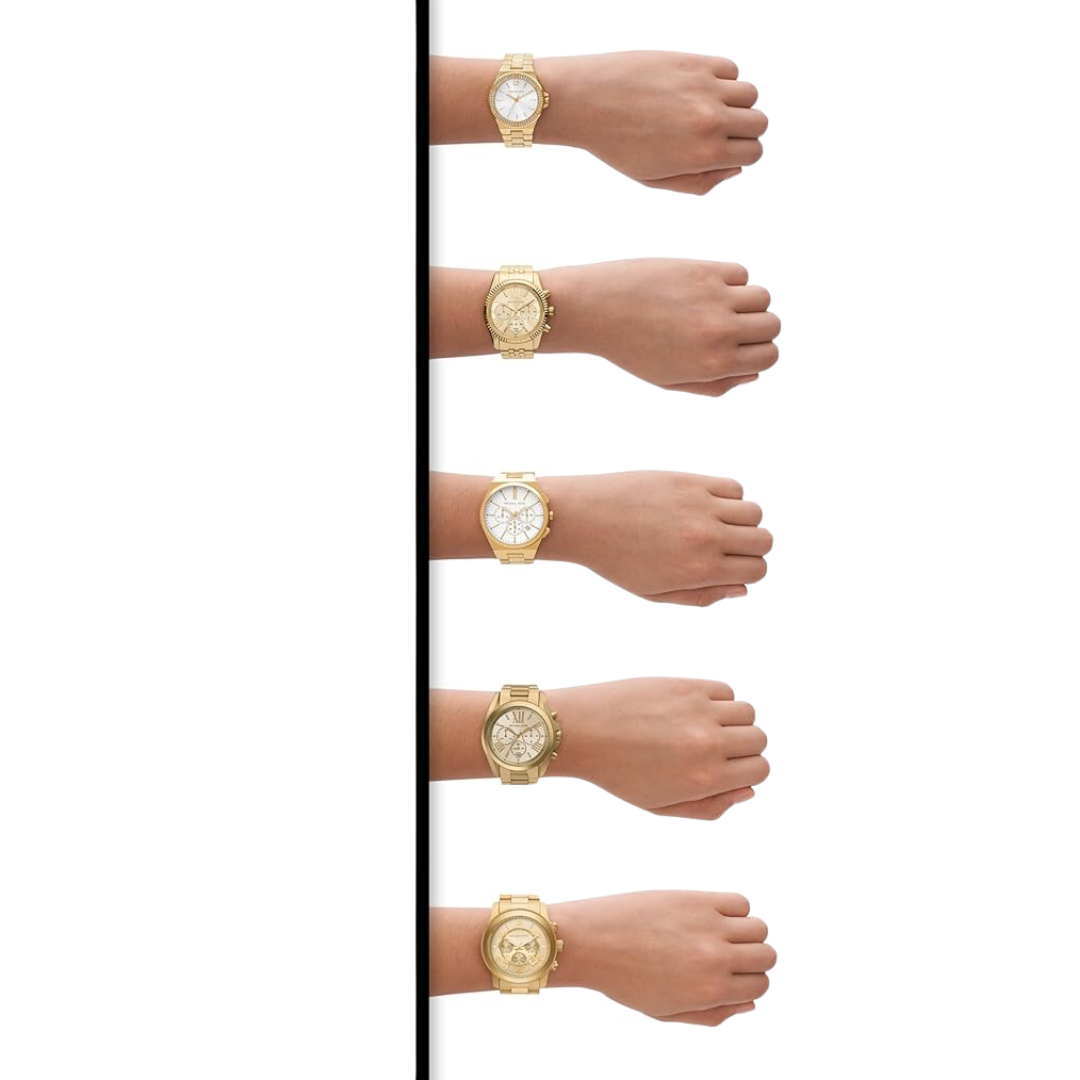 Reloj Michael Kors Janelle dorado rosa MK7140 - Michael Kors Relojes - Default Title - Perfumisimo