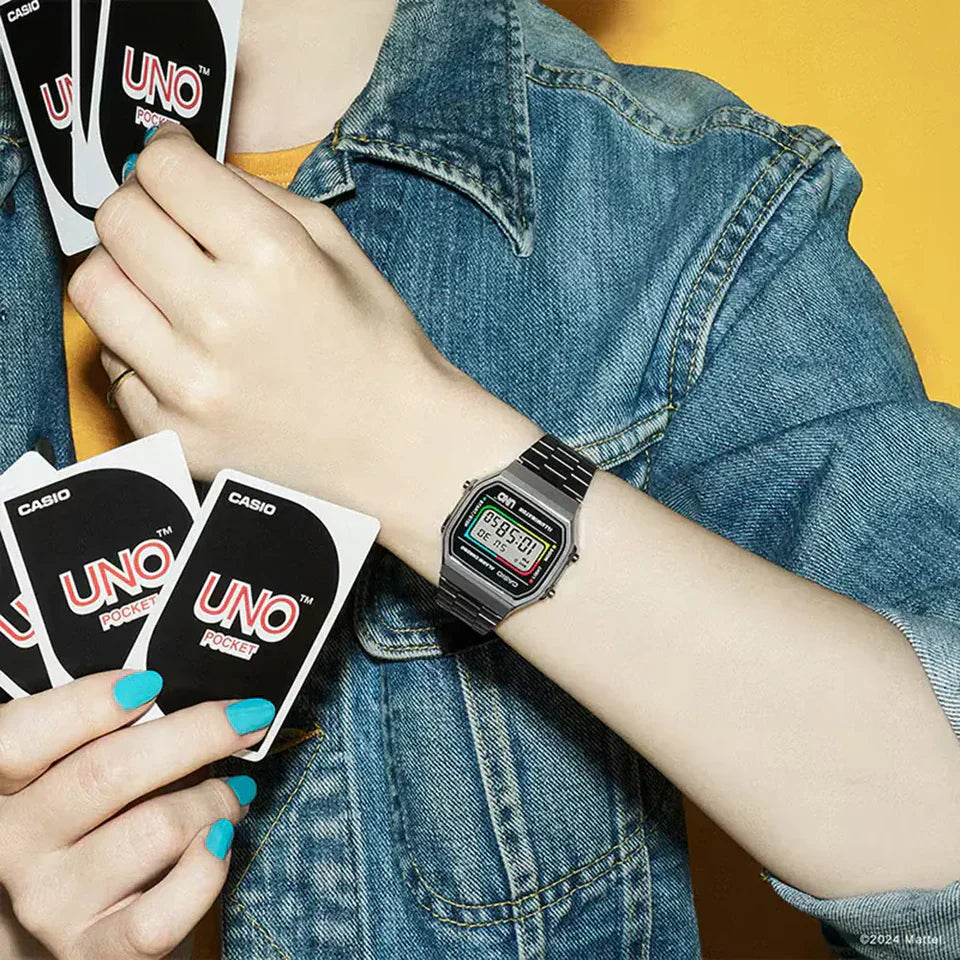 Reloj Casio A-168WEUC-1A Unisex - Digital
