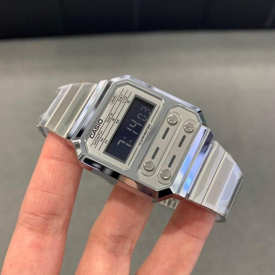Reloj Casio A-100WE-7B Unisex - Digital