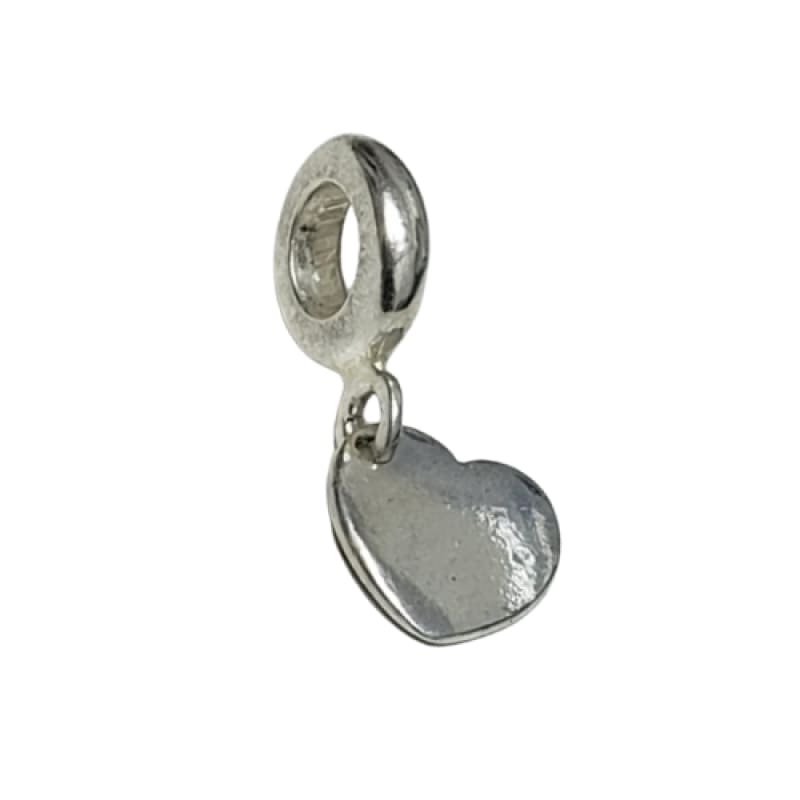 Charm corazón de Plata Italiana 925 - Metalli - Default Title - Perfumisimo