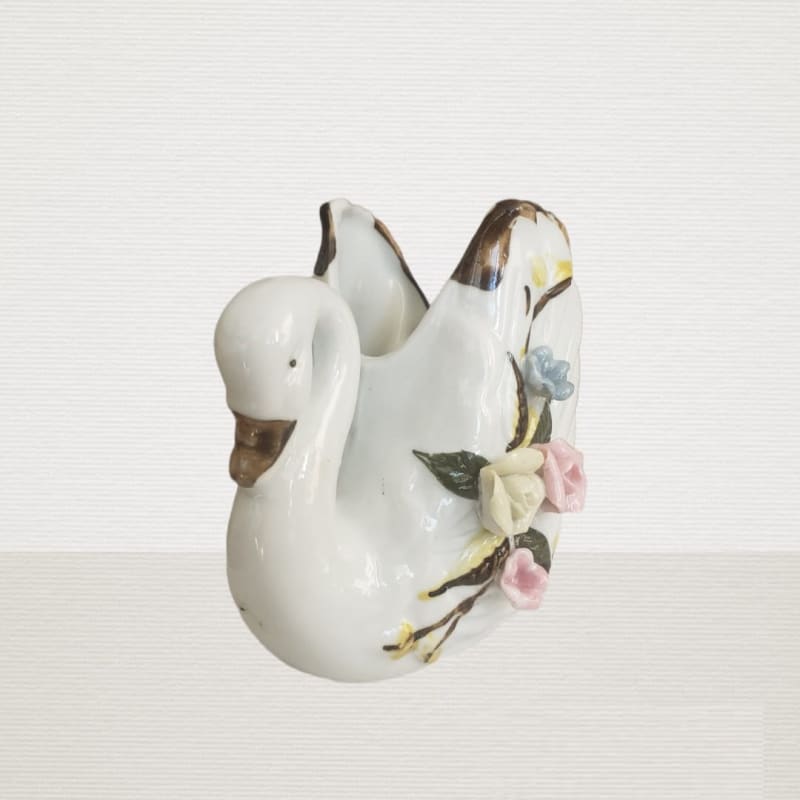Cisne con flores en ala - Vintage - Default Title - Perfumisimo