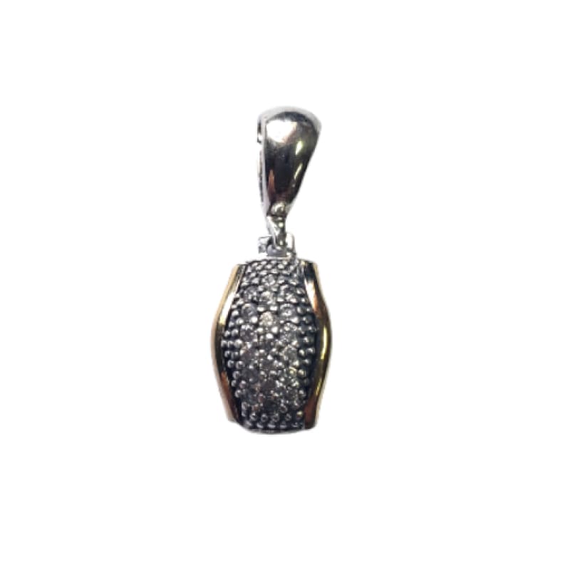 Conjunto Aros, Dije y Anillo Plata, oro y piedras - Perfumisimo