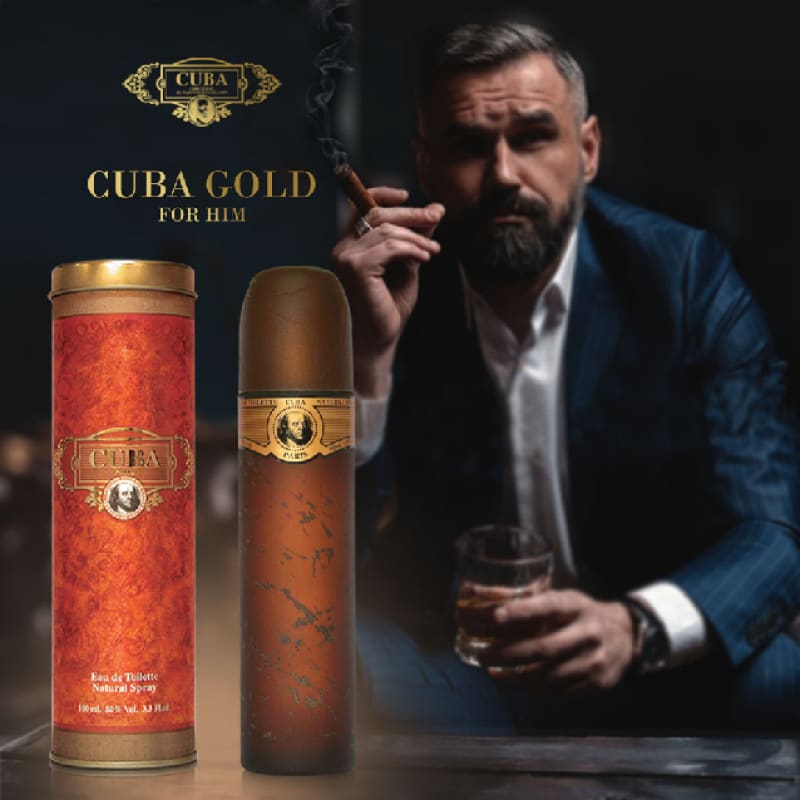 Cuba Gold edt 100ml Hombre - Perfumisimo