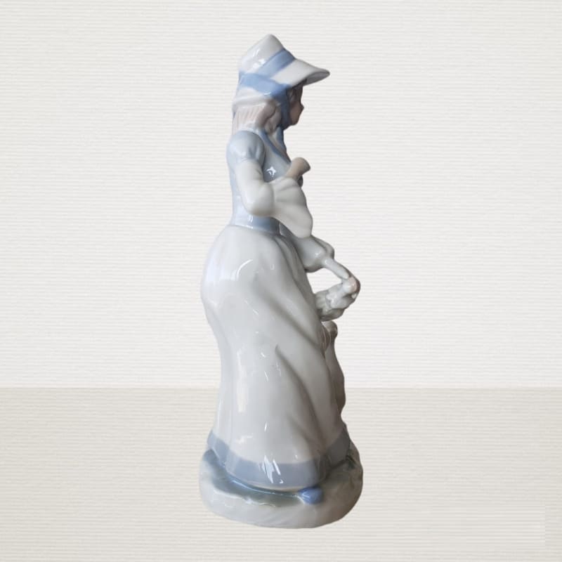 Dama con sombrero y gansos 25cm - Vintage - Default Title - Perfumisimo