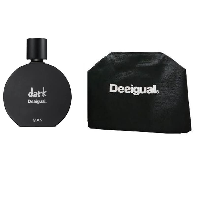 Desigual Dark Estuche edt 100ml + Neceser Hombre - Toilette