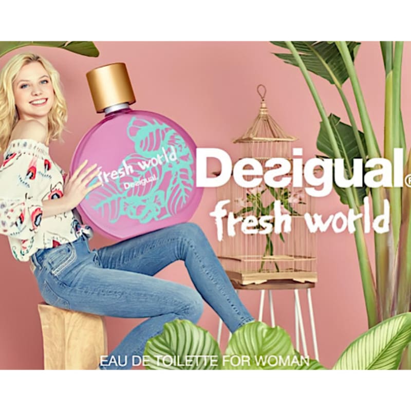 Desigual Fresh World edt 100ml Mujer - Perfumisimo