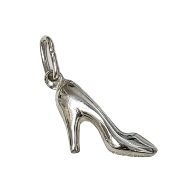 Dije soplado zapato dama Plata Italiana 925 - Dije Plata