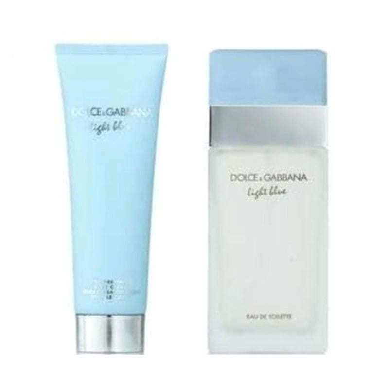 Dolce & Gbbana Light Blue Travel Edition Set edt 100ml+75ml b/l Mujer