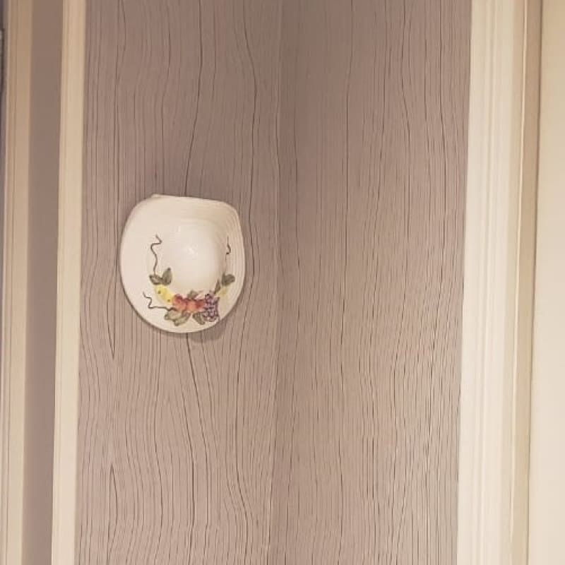 Florero interior de pared, diseño sombrero con flores - Vintage - Default Title - Perfumisimo