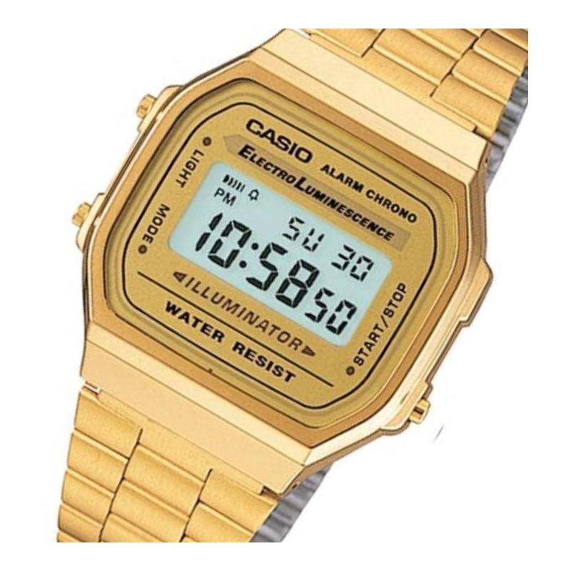 Reloj Casio Vintage A-168WG-9 Unisex - Digital