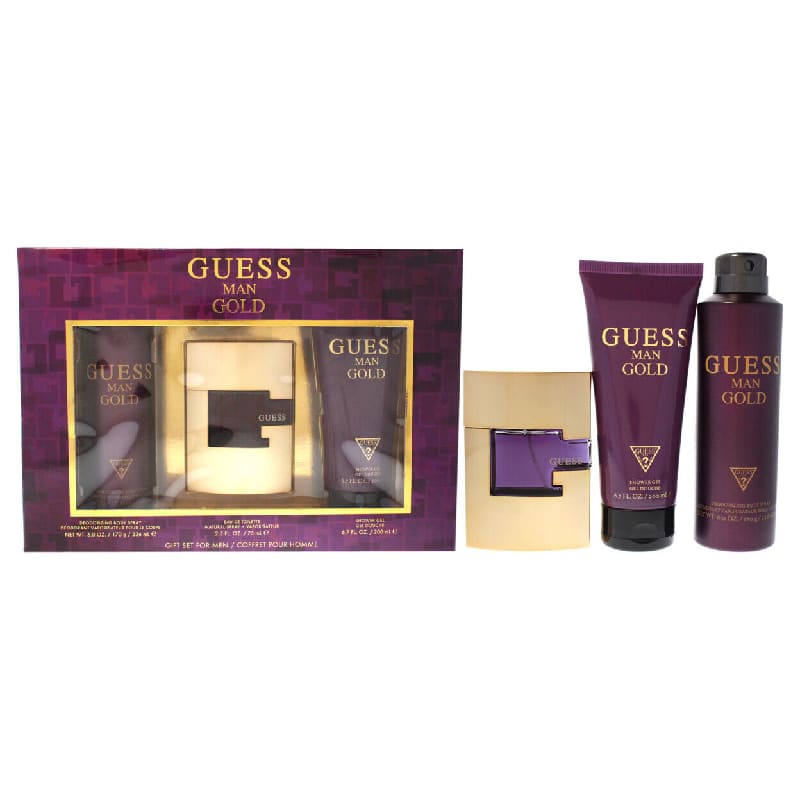 Guess gold top hombre