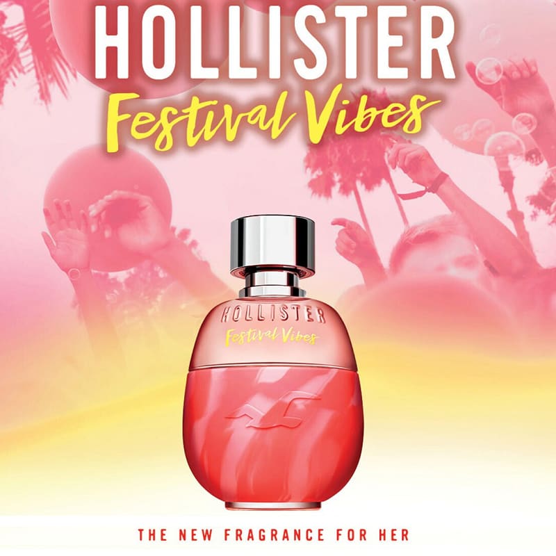 Hollister festival vibes for her 100 ml edp Mujer